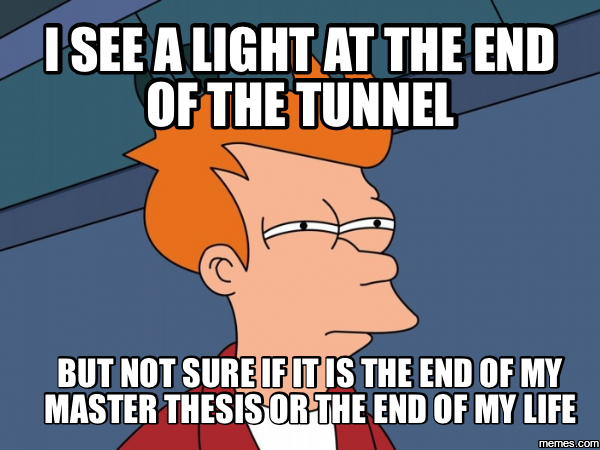 Master thesis funny