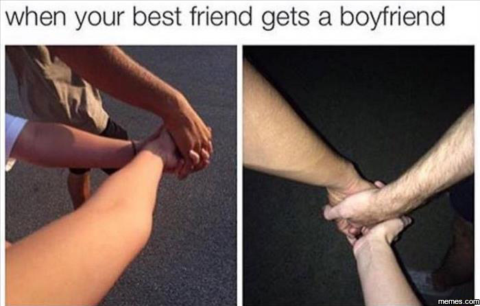 The undeniable upsides to your best friend getting a boyfriend