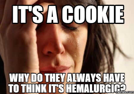 Image result for hemalurgic cookie