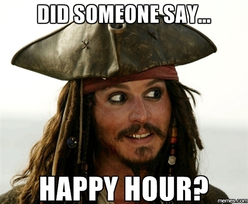 Did someone say happy hour...