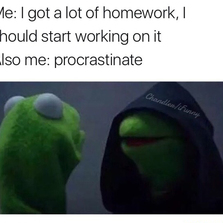 i got a lot of homework to do
