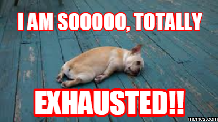 exhausted meme Gallery